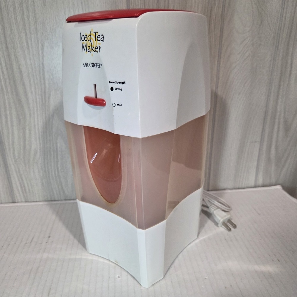 TESTED Mr. Coffee Fresh Iced Tea Maker 3 Quart Qt TM75 BASE UNIT ONLY NO PITCHER